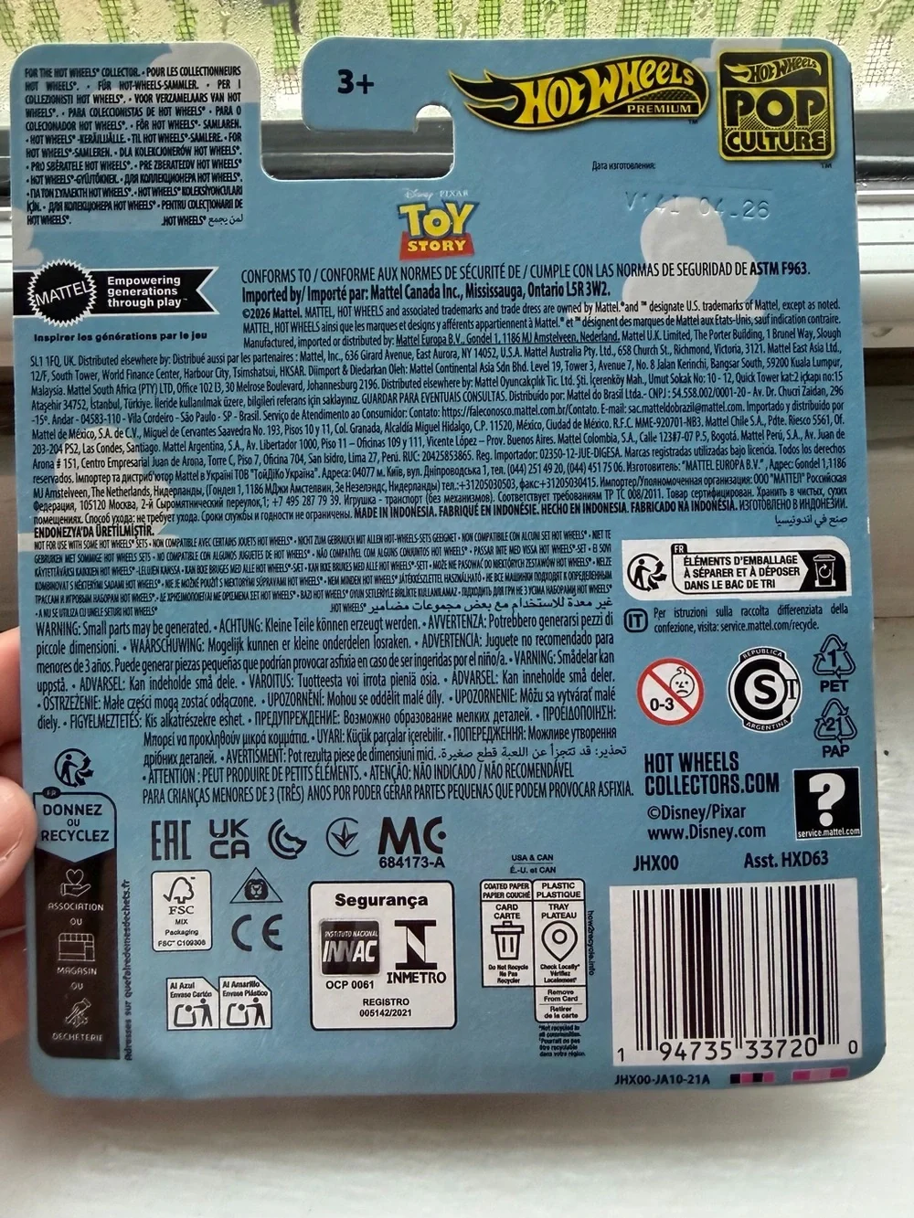 Pixar hot wheels